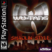 Wu-Tang Shaolin Style PAL Playstation PAL box art